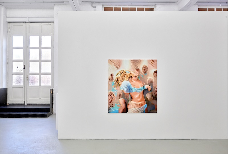 Anaïs Goupy, Felt Cute, solo show by ASPN, 2022 Photo Stefan Fischer