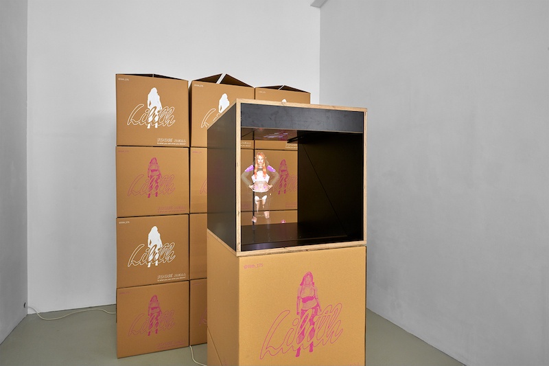 Anaïs Goupy, Felt Cute, solo show by ASPN, 2022 Photo Stefan Fischer
