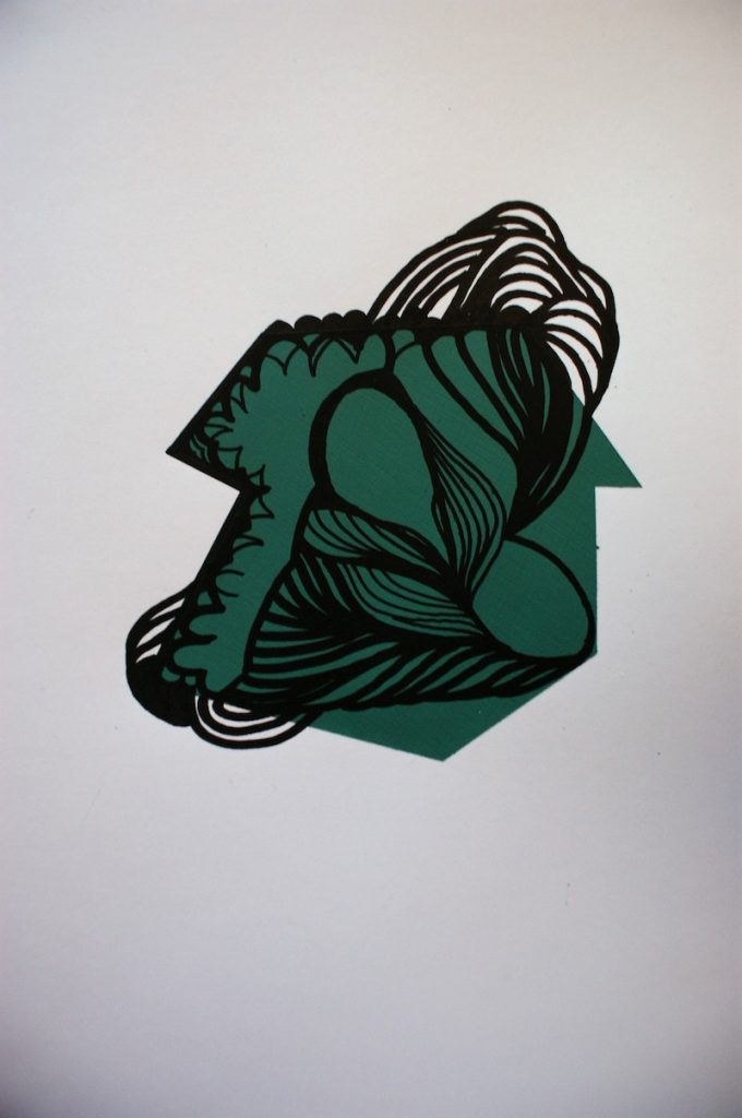 Delphine Dewachter, Forme complexe série de 106 dessins, crayons de couleurs, peinture acrylique, posca, 2017-2022 21x29,7 cm Courtesy de l'artiste et La Transversale, Bourges