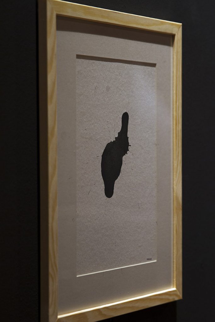Florian Schönerstedt, HD_Buccologie (detail), dentifrice charbon sur papier hahnemühle 300g