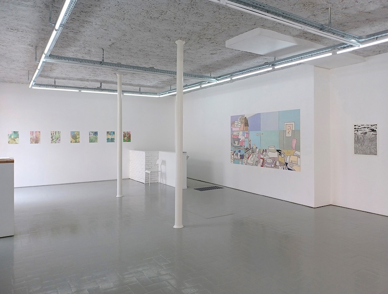 Exposition Côté cour, côté cœur de Louise Aleksiejew, Le pays où le ciel est toujours bleu, Orléans