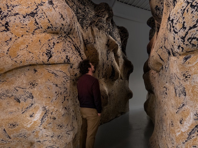 Exposition Dans les sols, l’avenir peut-être, exposition personnelle de Jérémy Gobé, Rurart, Venours. Crédit photo : Rurart