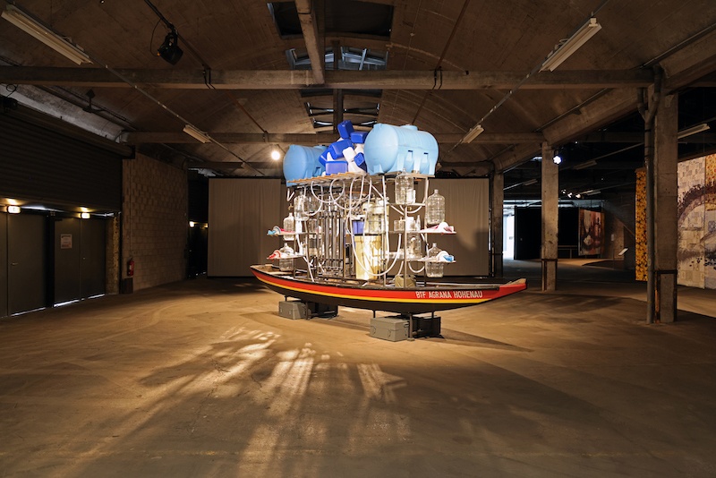 Lucy+Jorge Orta, Zille Boat, 2020 © maxime dufour photographies