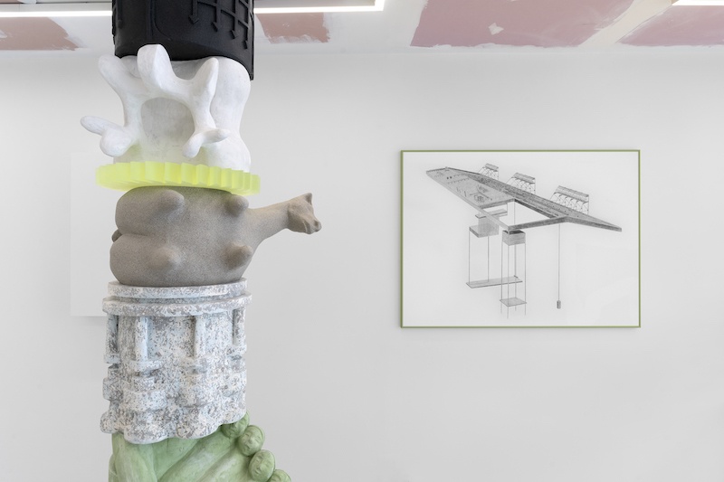 Vue d'exposition Marion Verboom, « Agôn », The Steidz Project Room, Paris