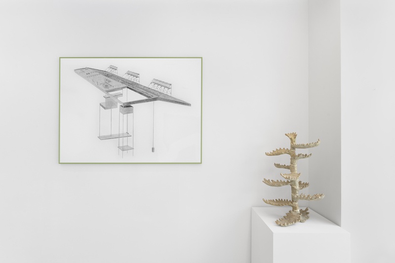 Vue d'exposition Marion Verboom, « Agôn », The Steidz Project Room, Paris