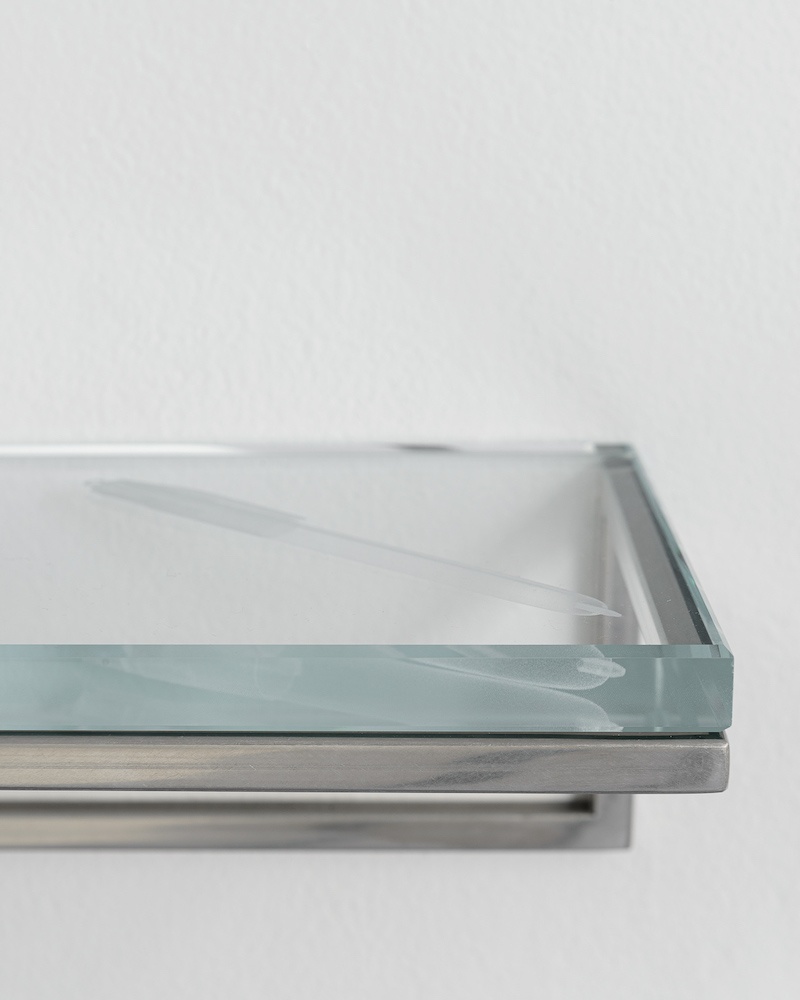 Mara Fortunatović, "Ce qui reste, 2022, pensée non réalisée materiau imaginaire dimensions idéales" Avec le soutien aux galeries / Exposition du CNAP, centre national des arts plastiques - photo © Gregory Copitet
