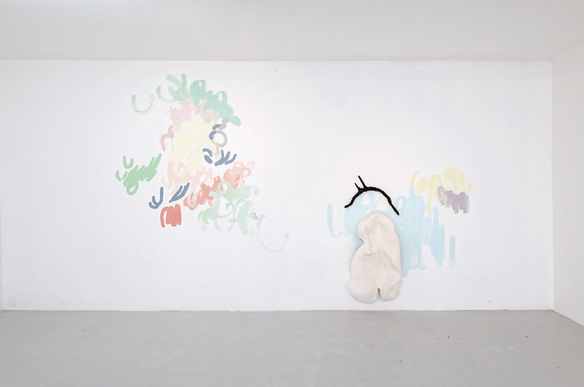 Céline Le Guillou, vue de l'exposition Les forces heureuses, 2022 - Passerelle Centre d'art contemporain, Brest © photo : Aurélien Mole