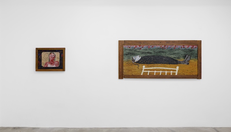 Vue de l'exposition Stevie Dix, Beside Ourselves, GALERIE CHLOE SALGADO, Paris