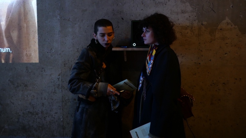 KENZA BELGHITI ALAOUI Réseau-x Parallèle-s, 2022, pièce sonore, performance en cours.