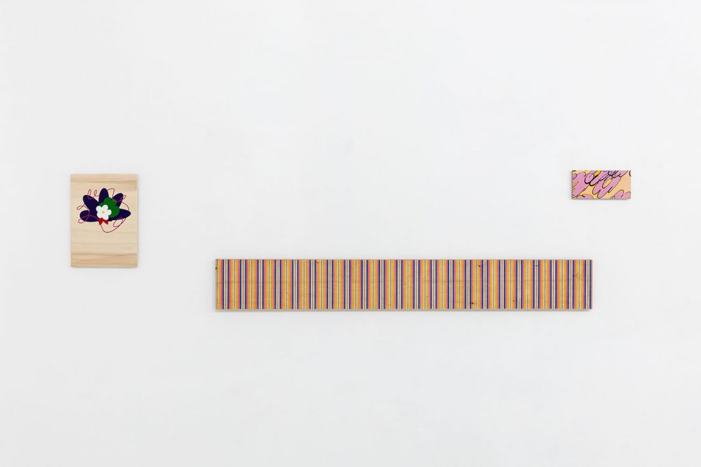 Vue exposition Tenue de promesse, Noémie Bablet, Les Bains-Douches, Alençon (FR) - Photo Romain Darnaud - Courtesy de l’artiste et Les Bains-Douches, Alençon