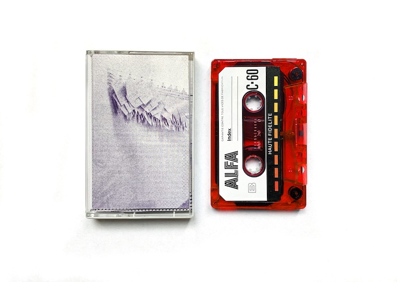 Cassette Musicographisme_1, 2018
Performance sonore par Vonverhille
Cassette 4 couleurs
25 exemplaires
