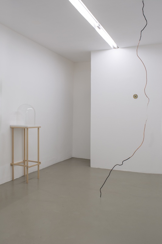 Vue d'exposition Une coupure dans le continu, Jean-Baptiste Caron et Sophie Blet, Galerie 22,48m2, Paris