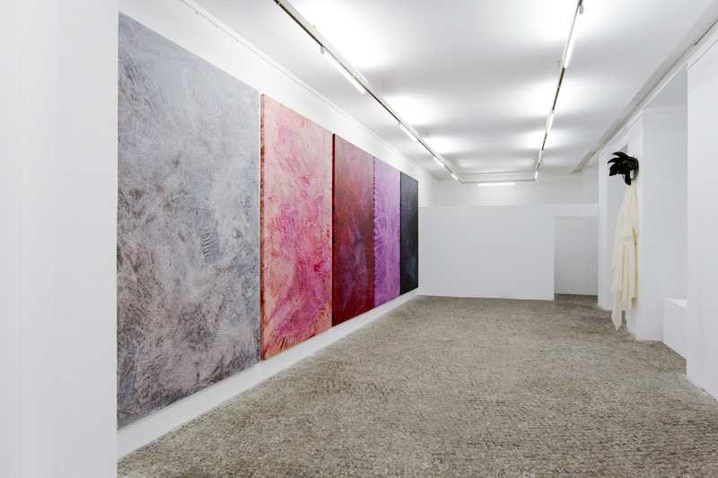Vue exposition Alizée Gazeau, Häutung, jusqu'au 05 février 2023, Gr_und, Berlin - Photo Alizée Gazeau