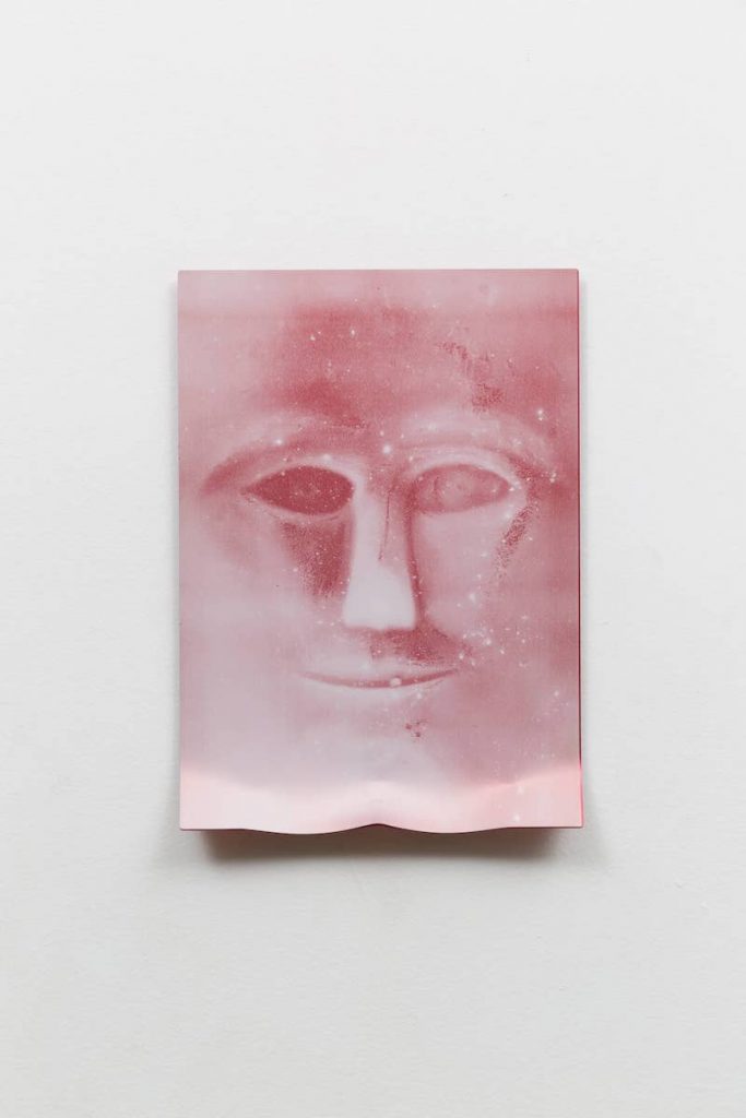 Agata ingarden, (Proto Dummy for 2024), 2023, Engraved Anodized Aluminium, 8,5x11,5 inches
Photo Ian Byers-Gamber