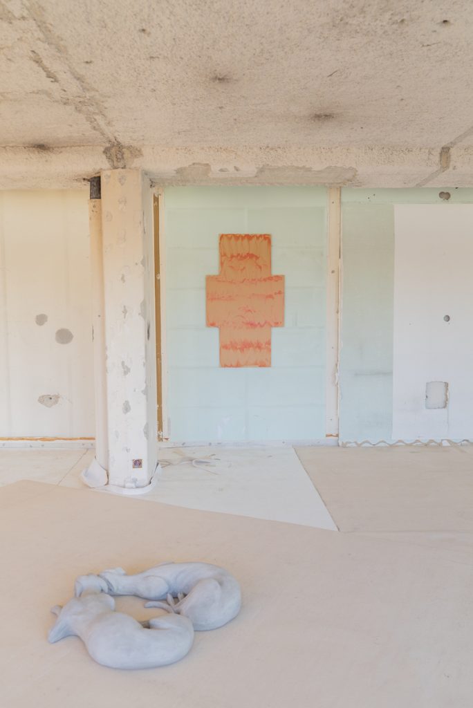 Vue exposition Restes de Traces - Tour Orion, Montreuil
Un projet d'Eladio Aguilera