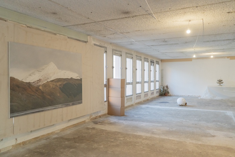 Vue exposition Restes de Traces - Tour Orion, Montreuil
Un projet d'Eladio Aguilera