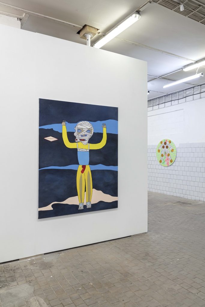 Vue exposition Zblízka de Veronika Landa, The White Room Pragovka Gallery, Prague - Photo Marcel Rozhon
