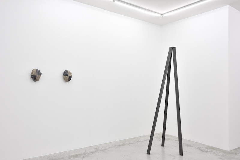 Vue exposition Diogo Pimentão, Extended Touch, Praz-Delavallade Paris