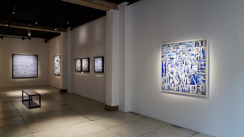 Vue exposition personnelle Fragments, Tanc jusqu'au 25 février 2023, Loo & Lou Gallery, Paris