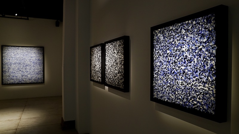 Vue exposition personnelle Fragments, Tanc jusqu'au 25 février 2023, Loo & Lou Gallery, Paris
