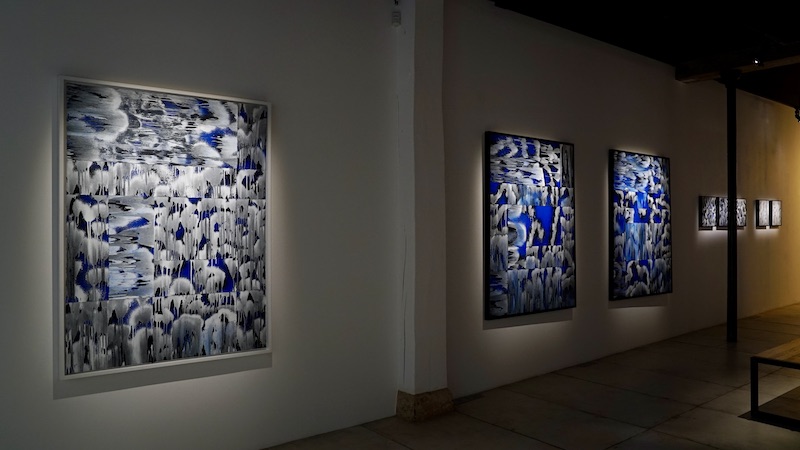 Vue exposition personnelle Fragments, Tanc jusqu'au 25 février 2023, Loo & Lou Gallery, Paris