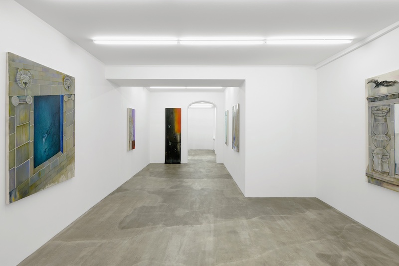 Yan Xinyue, A prayer for the sunset, 2023, exhibition view, Sans titre, Paris. Photo Aurélien Mole & ofphotostudio