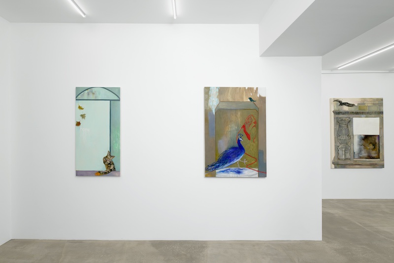 Yan Xinyue, A prayer for the sunset, 2023, exhibition view, Sans titre, Paris. Photo Aurélien Mole & ofphotostudio
