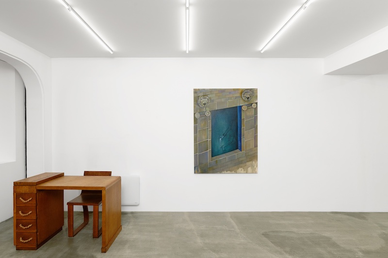 Yan Xinyue, A prayer for the sunset, 2023, exhibition view, Sans titre, Paris. Photo Aurélien Mole & ofphotostudio