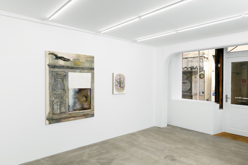 Yan Xinyue, A prayer for the sunset, 2023, exhibition view, Sans titre, Paris