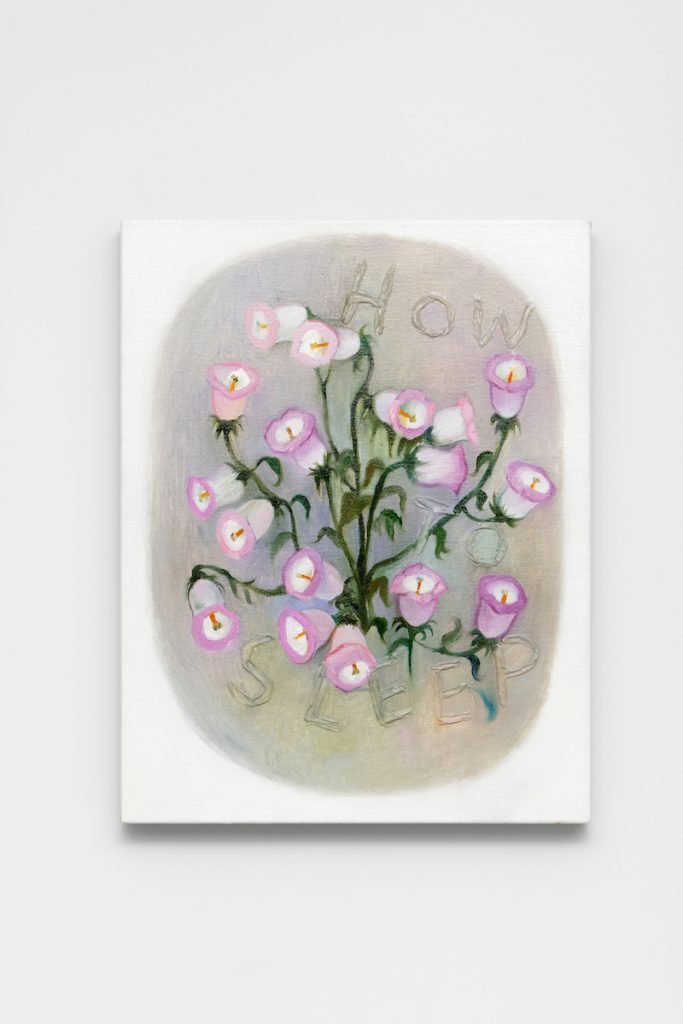 Yan Xinyue, A question for tonight, 2023, oil on canvas, 54 x 42 cm, unique. Photo Aurélien Mole & ofphotostudio