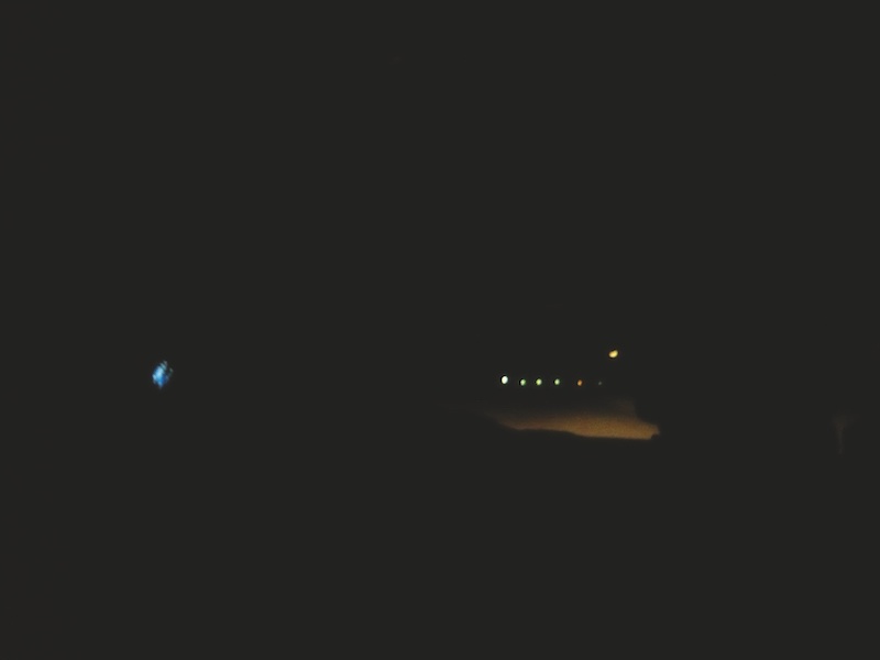 Daphne Boussion, The pale blue dot, extrait de la série MARFA NLIGHT, 2017
Photographie techniques mixtes 30 x 40 cm