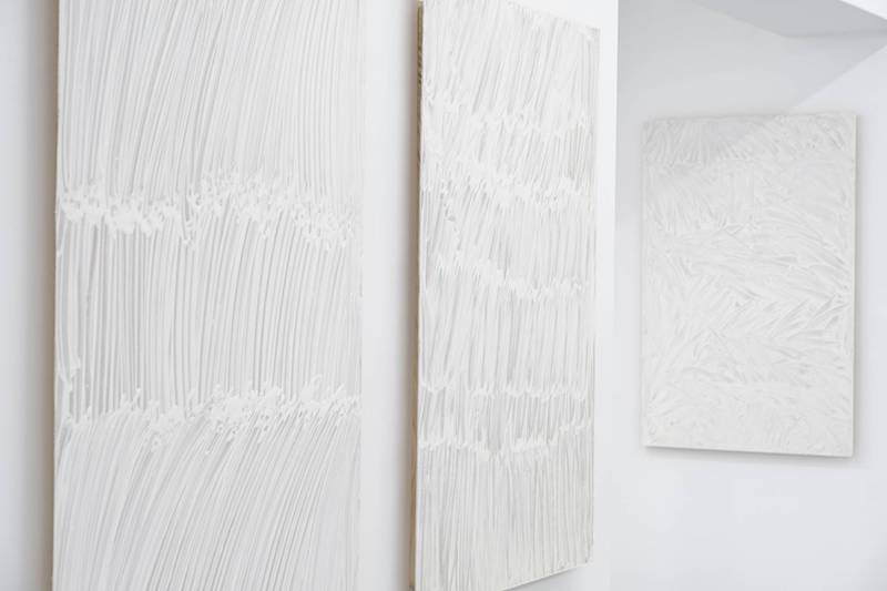 Exposition Alexandre Clanis, Des étoiles tremblent-elles dans la brume nocturne.
Le Mur espace de création, Moret-Loing-et-Orvanne