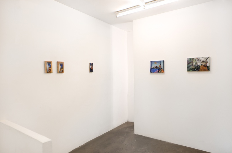 Vue d'exposition, Louise Janet : Present Tense, Galerie Mathilde Le Coz, Paris – Photo Louise Conesa