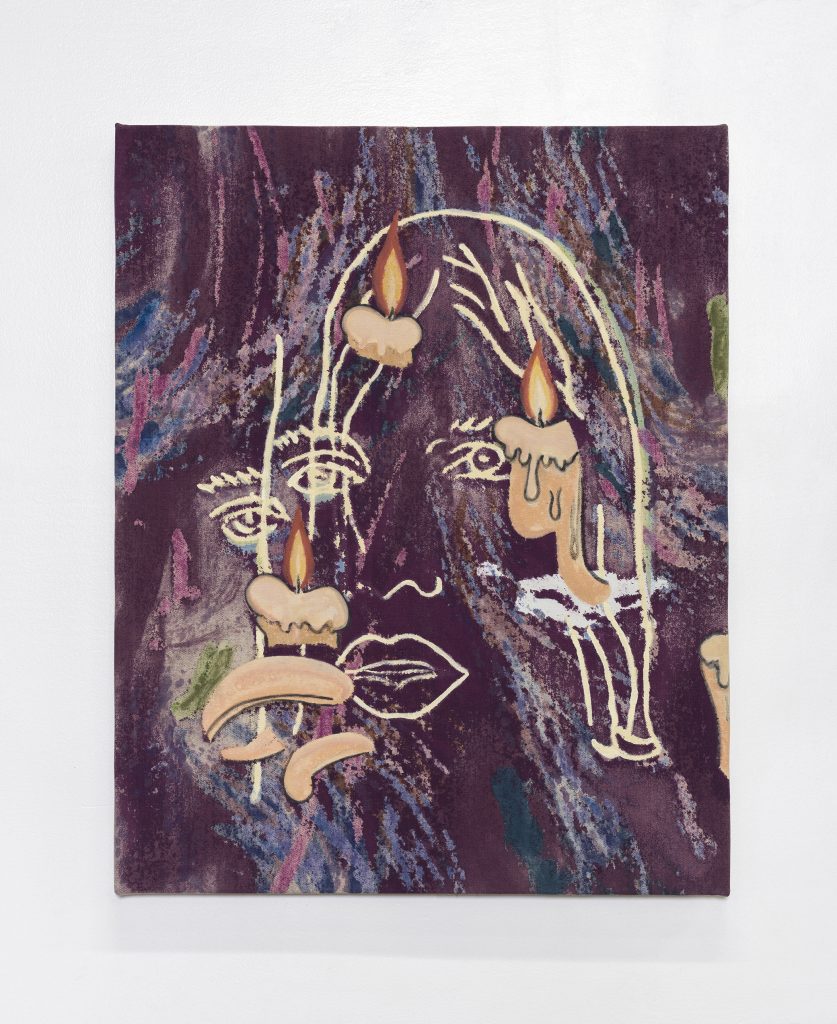Exposition Chris Hood, Thought Forms - Praz-Delavallade Paris - Photo Ruben Diaz