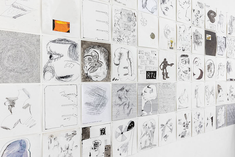 Exposition Hendrik Hegray, Tout Smoke, Les Bains-Douches, Alençon
Photo Romain Darnaud
Courtesy de la Galerie Valeria Cetraro, Paris & Les Bains-Douches, Alençon