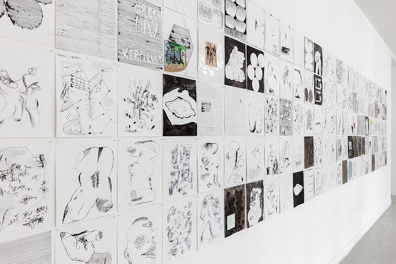 Exposition Hendrik Hegray, Tout Smoke, Les Bains-Douches, Alençon
Photo Romain Darnaud
Courtesy de la Galerie Valeria Cetraro, Paris & Les Bains-Douches, Alençon