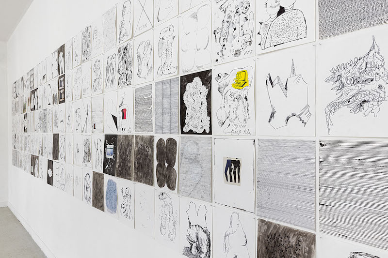 Exposition Hendrik Hegray, Tout Smoke, Les Bains-Douches, Alençon
Photo Romain Darnaud
Courtesy de la Galerie Valeria Cetraro, Paris & Les Bains-Douches, Alençon