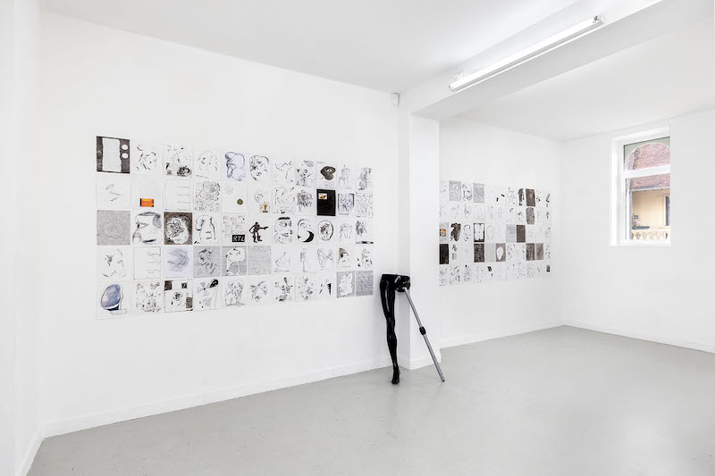 Exposition Hendrik Hegray, Tout Smoke, Les Bains-Douches, Alençon
Photo Romain Darnaud
Courtesy de la Galerie Valeria Cetraro, Paris & Les Bains-Douches, Alençon