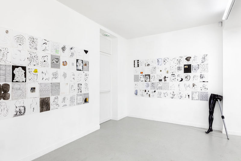 Exposition Hendrik Hegray, Tout Smoke, Les Bains-Douches, Alençon
Photo Romain Darnaud
Courtesy de la Galerie Valeria Cetraro, Paris & Les Bains-Douches, Alençon