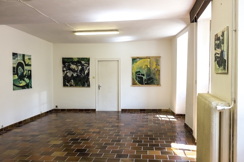 exposition “Zerkalo” ayant eu lieu à Meymac, organisée par le collectif Fossile Futur, du 17 au 31 juillet 2022