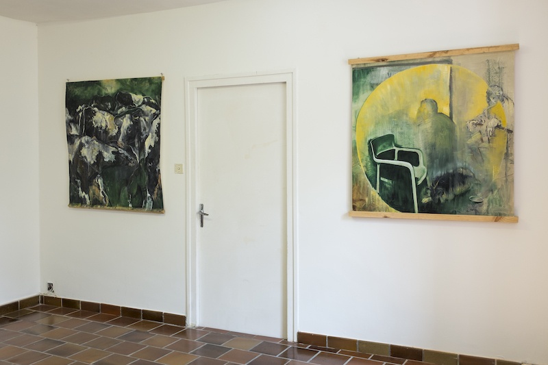 exposition “Zerkalo” ayant eu lieu à Meymac, organisée par le collectif Fossile Futur, du 17 au 31 juillet 2022