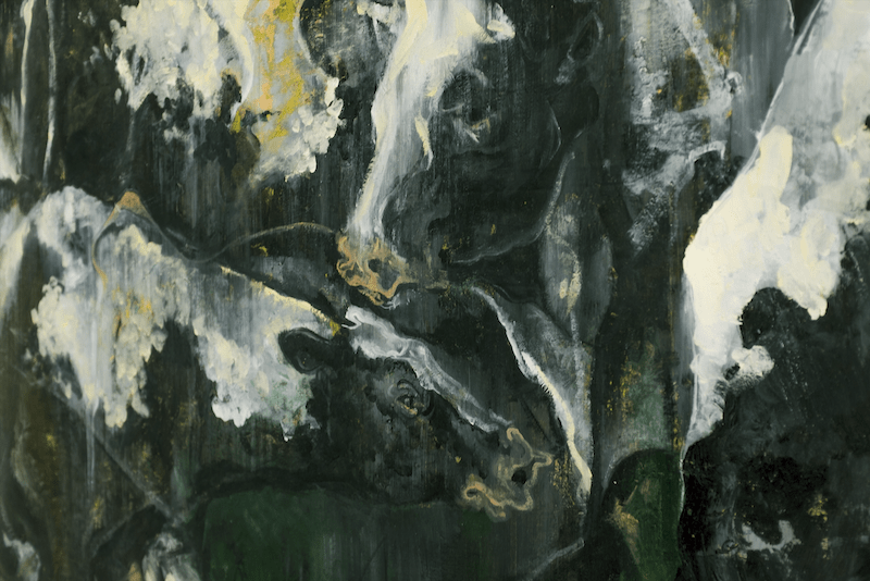 exposition “Zerkalo” ayant eu lieu à Meymac, organisée par le collectif Fossile Futur, du 17 au 31 juillet 2022