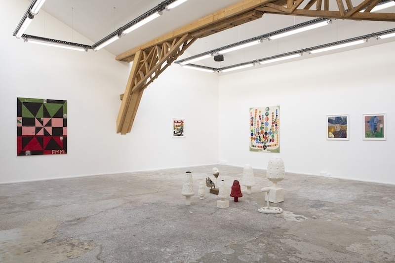 Vue exposition "Caniggia" de Francisco Mendes Moreira - Galerie Slika Lyon - Photo Ghislain Mirat