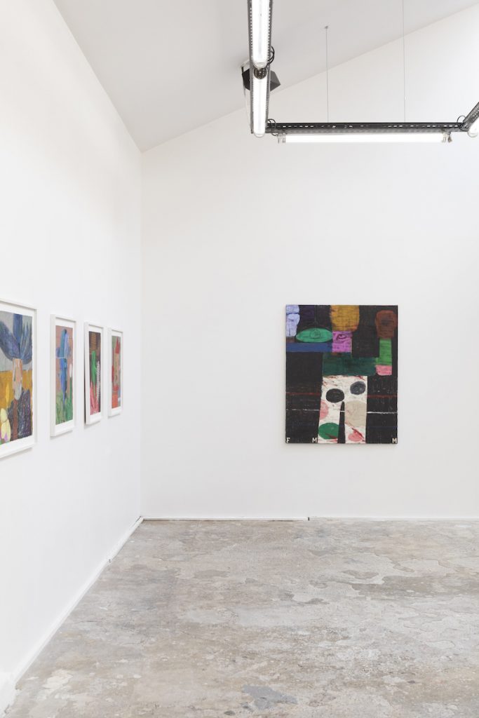 Vue exposition "Caniggia" de Francisco Mendes Moreira - Galerie Slika Lyon - Photo Ghislain Mirat
