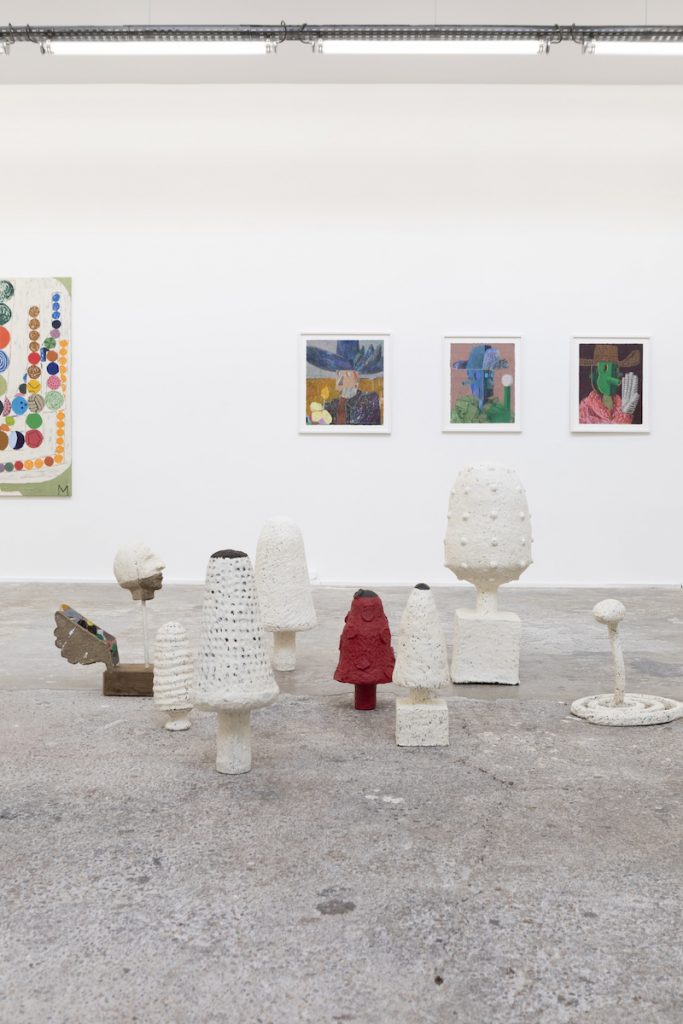 Vue exposition "Caniggia" de Francisco Mendes Moreira - Galerie Slika Lyon - Photo Ghislain Mirat