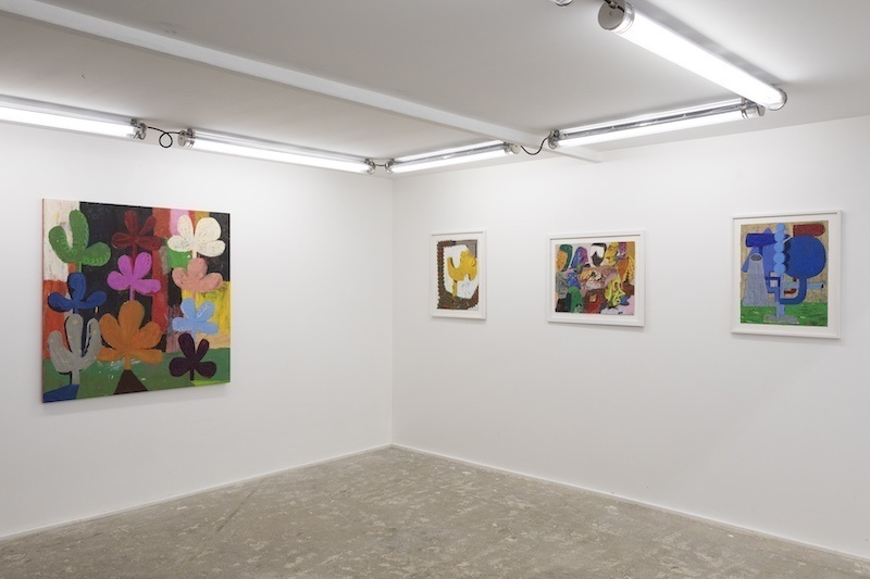 Vue exposition "Caniggia" de Francisco Mendes Moreira - Galerie Slika Lyon - Photo Ghislain Mirat