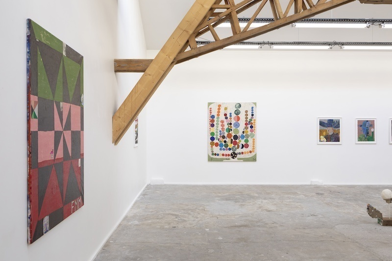 Vue exposition "Caniggia" de Francisco Mendes Moreira - Galerie Slika Lyon - Photo Ghislain Mirat