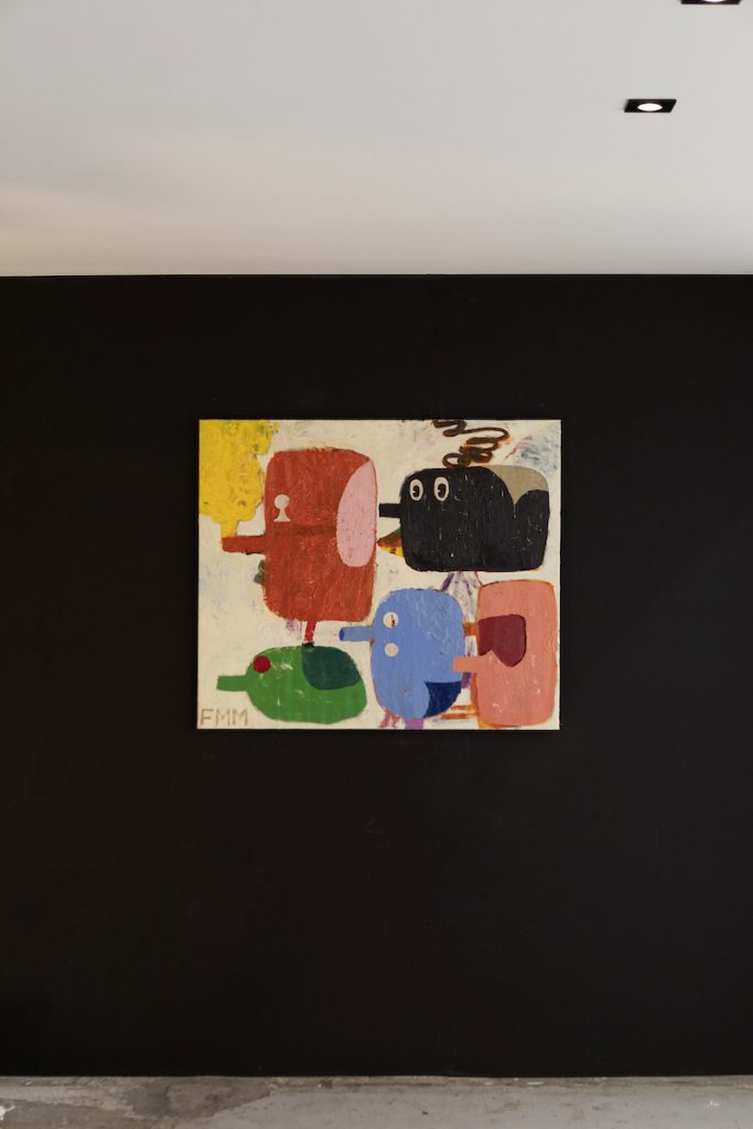 Vue exposition "Caniggia" de Francisco Mendes Moreira - Galerie Slika Lyon - Photo Ghislain Mirat