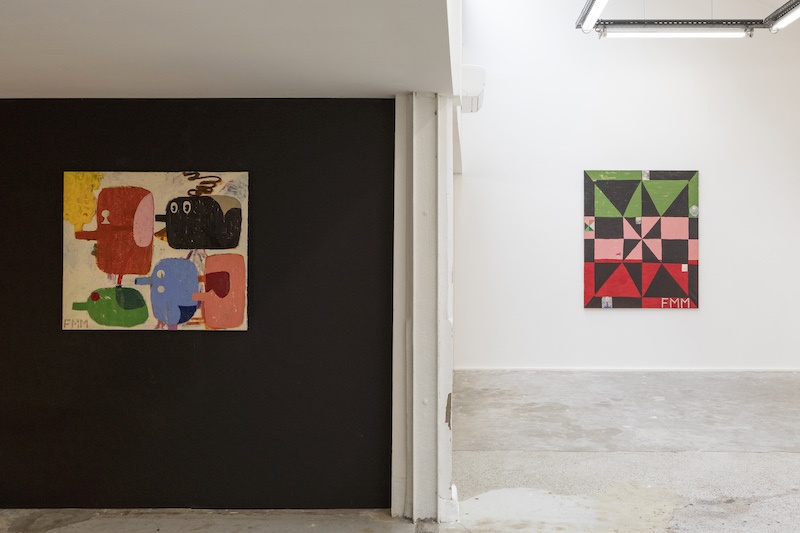 Vue exposition "Caniggia" de Francisco Mendes Moreira - Galerie Slika Lyon - Photo Ghislain Mirat