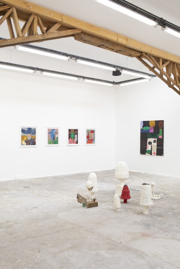 Vue exposition "Caniggia" de Francisco Mendes Moreira - Galerie Slika Lyon - Photo Ghislain Mirat